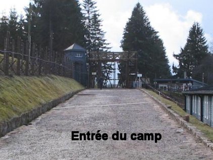 entrée du camp Struthof